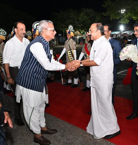 Om Prakash Mathur arrives in Kerala, to be sworn in as Governor on Friday
