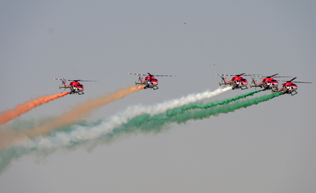 Spectators throng Namo Ghat as IAF showcases aerial prowess across skies of Varanasi Spectators throng Namo Ghat as IAF showcases aerial prowess across skies of Varanasi