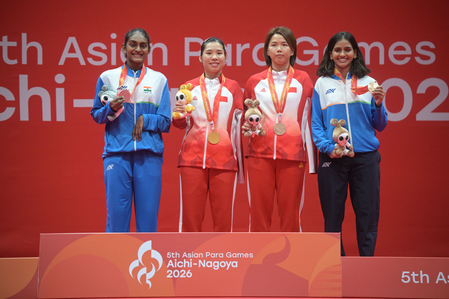 CM Vijay hails Tamil Nadu para athletes for 16 medal haul at Asian games CM Vijay hails Tamil Nadu para athletes for 16 medal haul at Asian games