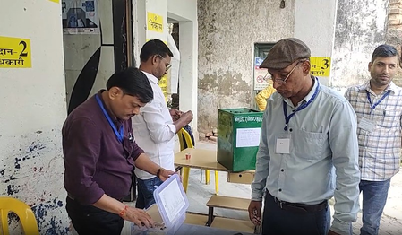 Polling underway for eight MLC seats in Bihar; counting on October 27 Polling underway for eight MLC seats in Bihar; counting on October 27