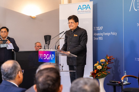 Goyal highlights huge opportunities for German firms to invest, manufacture and innovate in India