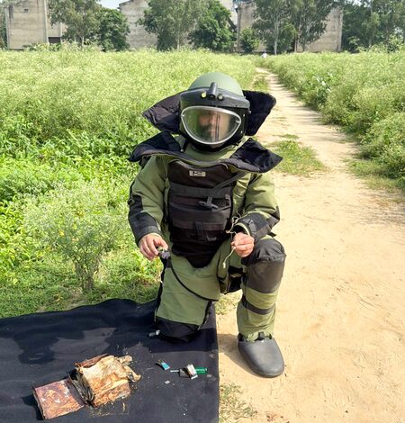 Security forces recover suspected IED during search operation in J&K