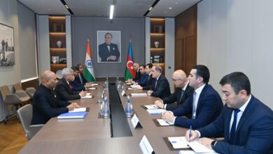 EAM Jaishankar and Azerbaijan FM discuss connectivity, North–South transport corridors EAM Jaishankar and Azerbaijan FM discuss connectivity, North–South transport corridors