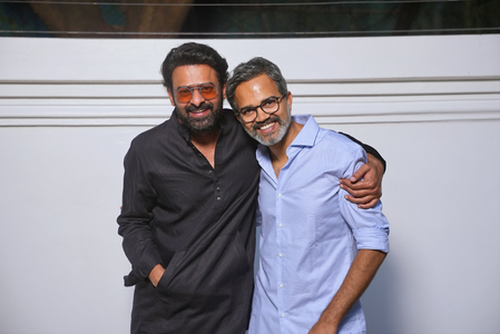 Prashanth Neel catches up with Prabhas on his birthday eve for a special reunion! Prashanth Neel catches up with Prabhas on his birthday eve for a special reunion!