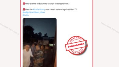 Indian Army debunks claims on Pakistan-linked account about ‘crackdown’ on CJP Indian Army debunks claims on Pakistan-linked account about ‘crackdown’ on CJP