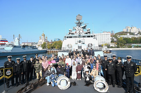 INS Sahyadri departs Vladivostok as India-Russia naval exercise concludes INS Sahyadri departs Vladivostok as India-Russia naval exercise concludes
