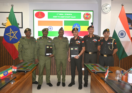Inaugural India-Ethiopia army-to-army staff talks held in Pune Inaugural India-Ethiopia army-to-army staff talks held in Pune