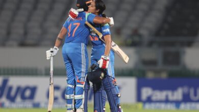 1st ODI: ‘Pratika and Shafali’s chase was a masterclass,’ says Smriti after India’s win 1st ODI: ‘Pratika and Shafali’s chase was a masterclass,’ says Smriti after India’s win