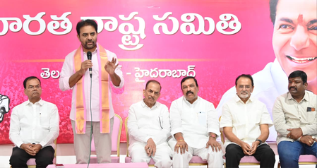 KCR will play key role in national politics, says KTR KCR will play key role in national politics, says KTR