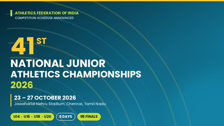 National Jr Athletics: Abinaya Rajarajan, Neil Samraj improve 100m records National Jr Athletics: Abinaya Rajarajan, Neil Samraj improve 100m records