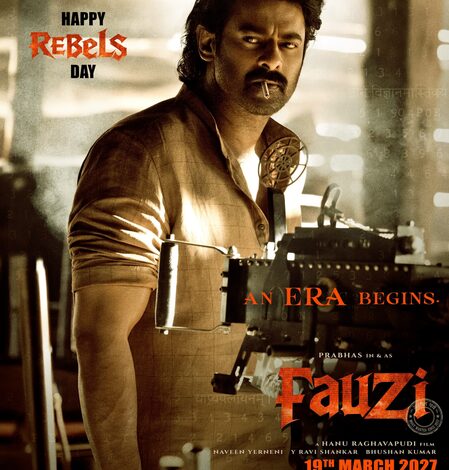 Prabhas plays a brilliant spy dreaded by the British in Fauzi; film to hit screens on March 19 next year Prabhas plays a brilliant spy dreaded by the British in Fauzi; film to hit screens on March 19 next year