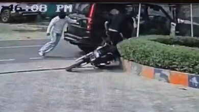 SUV collides with motorcycle on Punjab highway; biker abducted, found dead later