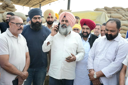 Punjab Congress alleges scam of Rs 4,000 crore in paddy procurement Punjab Congress alleges scam of Rs 4,000 crore in paddy procurement