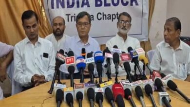 INDIA bloc to protest in Agartala on Oct 30 over issues concerning SIR, CEC INDIA bloc to protest in Agartala on Oct 30 over issues concerning SIR, CEC