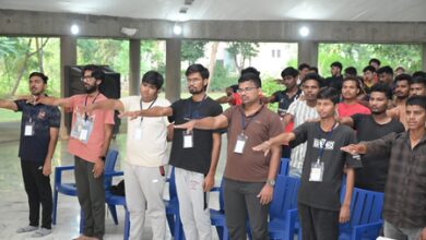 Gujarat: 500 youths from six states, UT take part in drug-free India campaign Gujarat: 500 youths from six states, UT take part in drug-free India campaign