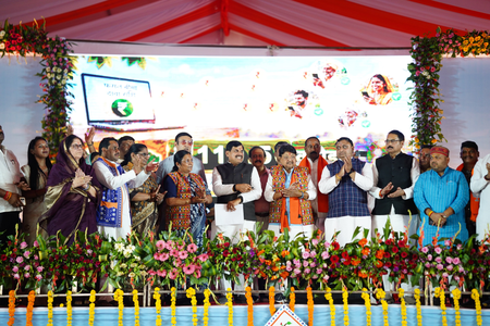 MP CM inaugurates Rs 2,388-crore irrigation project to benefit 72,000 farmers MP CM inaugurates Rs 2,388-crore irrigation project to benefit 72,000 farmers