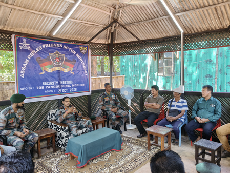 Assam Rifles holds interaction with India-Myanmar border villagers in Manipur Assam Rifles holds interaction with India-Myanmar border villagers in Manipur