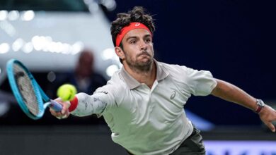 Musetti fights back to shock Cobolli, sets up Fritz final in Lyon