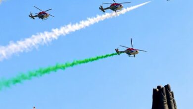 CM Yogi welcomes PM Modi, Rajnath Singh to Varanasi for ‘Wings over Ganges’ air show