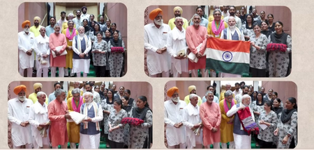 PM Modi praises Punjab’s ‘Nav Trinjan’ initiative, says traditional weaving transforming lives PM Modi praises Punjab’s ‘Nav Trinjan’ initiative, says traditional weaving transforming lives