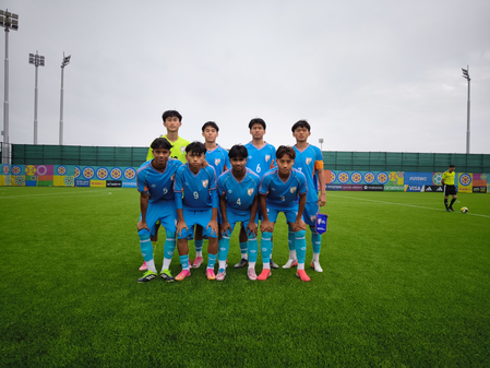 India beat Cameroon to make it two wins from two at FIFA U15 World Cup & Festival India beat Cameroon to make it two wins from two at FIFA U15 World Cup & Festival