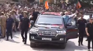 PM Modi arrives in Kashi, to attend Air Force Day show along with Defence Minister