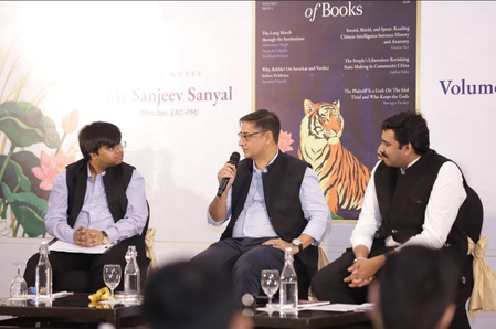 New Delhi Review of Books launches inaugural issue; Sanjeev Sanyal calls for Indian perspective on global ideas New Delhi Review of Books launches inaugural issue; Sanjeev Sanyal calls for Indian perspective on global ideas