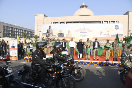 Nationwide anti-drug bike rally heads to Statue of Unity to join parade on October 31