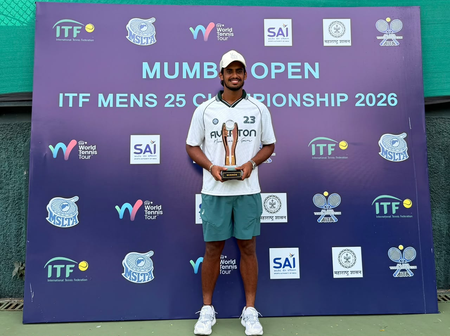 Karan Singh clinches fourth title of the year with ITF M25 Mumbai win Karan Singh clinches fourth title of the year with ITF M25 Mumbai win