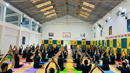 Andaman & Nicobar Command conducts yoga capsule for retiring Agniveers