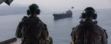 CENTCOM commander visits Strait of Hormuz, says transit routes ‘free and clear’ of Iranian mines CENTCOM commander visits Strait of Hormuz, says transit routes ‘free and clear’ of Iranian mines