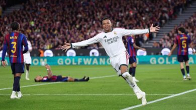 Real Madrid win Clasico 2-1 with Mbappe’s brace Real Madrid win Clasico 2-1 with Mbappe’s brace