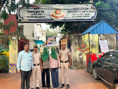 Delhi Police solves robbery case; two arrested, juvenile apprehended