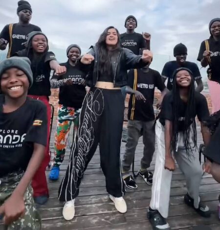 Bhagyashrii Borse shakes a leg with dance group Ghetto Kids; says ‘These kids stole my heart’