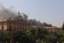 Fire breaks out at North Block in Delhi; blaze doused, no casualties reported