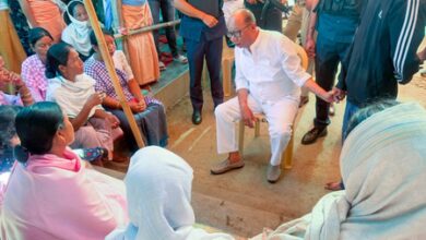 Manipur CM visits families of slain firewood collectors, assures assistance
