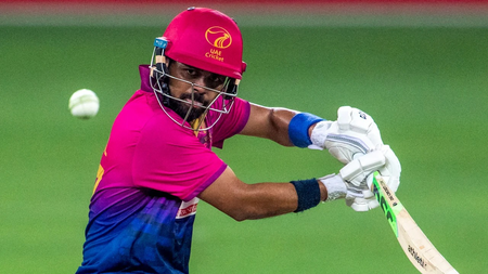 UAE’s Basil Hameed handed one demerit point for breaching ICC Code of Conduct UAE’s Basil Hameed handed one demerit point for breaching ICC Code of Conduct
