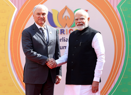 United in building multipolar world: Russian Duma Speaker at BRICS parliamentary forum United in building multipolar world: Russian Duma Speaker at BRICS parliamentary forum