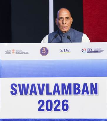 ‘Aatmanirbharta 2.0’: Rajnath Singh calls for moving to next level of self-reliance in defence sector ‘Aatmanirbharta 2.0’: Rajnath Singh calls for moving to next level of self-reliance in defence sector