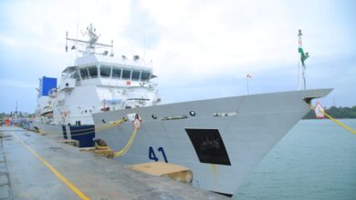 Indian Coast Guard Ship Varaha arrives in Kenya’s Mombasa Indian Coast Guard Ship Varaha arrives in Kenya’s Mombasa