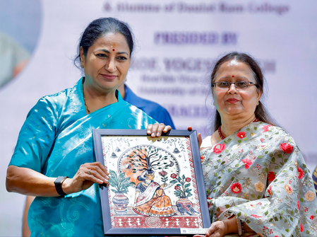 CM Gupta inaugurates new academic block at her alma mater Daulat Ram College CM Gupta inaugurates new academic block at her alma mater Daulat Ram College