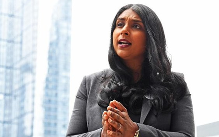 Child of Indian immigrants, Komatireddy cites Usha Vance as she runs as crime fighter against Letitia James