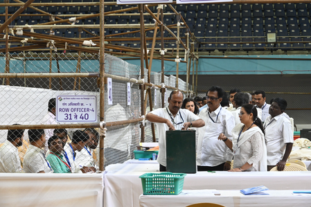 Counting underway for five Maharashtra Legislative Council seats Counting underway for five Maharashtra Legislative Council seats
