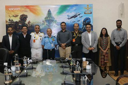 Defence Ministry arm, Sarvam sign pact for tri-service AI projects