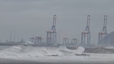 ‘Arnab’ turns into very severe cyclone; impact begins along Andhra coast ‘Arnab’ turns into very severe cyclone; impact begins along Andhra coast