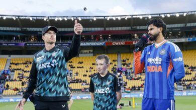 3rd T20I: Unchanged India opt to field as New Zealand make three changes