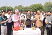 Mansukh Mandaviya, Delhi L-G inaugurate DDA-University Sports Cup 2026 Mansukh Mandaviya, Delhi L-G inaugurate DDA-University Sports Cup 2026