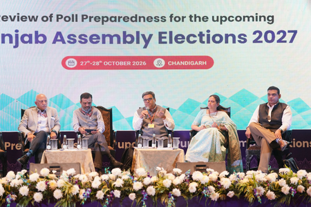 Meeting assesses Punjab Vidhan Sabha poll preparedness Meeting assesses Punjab Vidhan Sabha poll preparedness