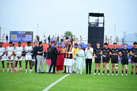 ‘India-New Zealand Rugby series exemplifies how sport can transcend borders’: MoS Raksha Khadse ‘India-New Zealand Rugby series exemplifies how sport can transcend borders’: MoS Raksha Khadse