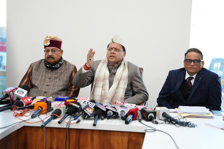 Eyes on Ardh Kumbh: Uttarakhand CM Dhami presents Rs 7,844 crore supplementary budget